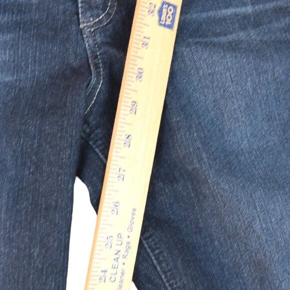 Democracy Justice Jeggings Size 14 Dark Indigo Blue Denim Leggings Jeans - Picture 8 of 8